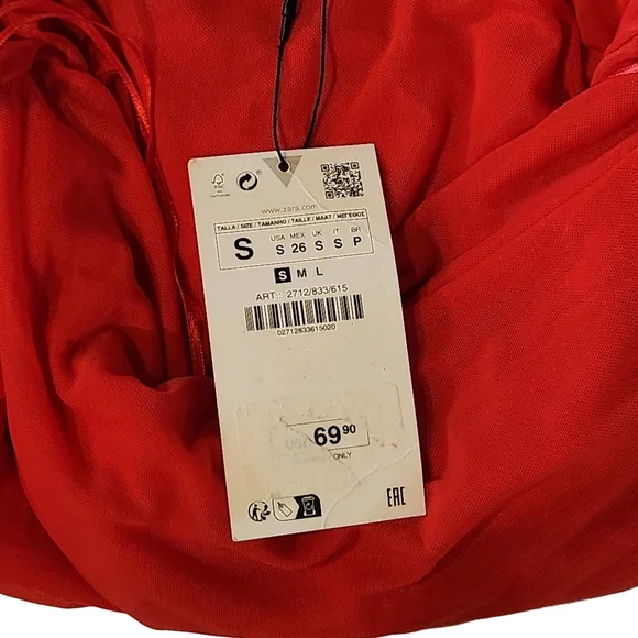 Zara Halter Mini Dress - Cherry Red 🍒💃 - Picture 11 of 11